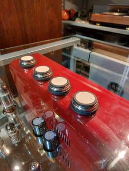 Preview: Audio Selection Rubber Dumper 4 Stück Gerätefüße High End