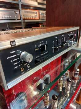 DUAL CV 62 mit Holzgehäuse und Quadrofonie aus 1976