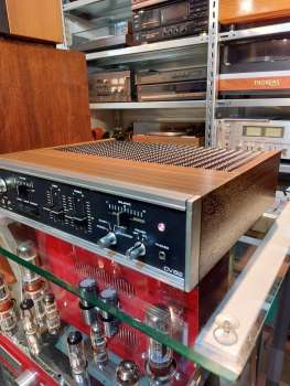 Preview: DUAL CV 62 mit Holzgehäuse und Quadrofonie aus 1976