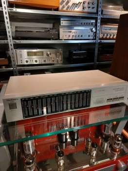 Preview: Technics SH-Z200 Equalizer in silber  2 x 7 Band Japan 1985