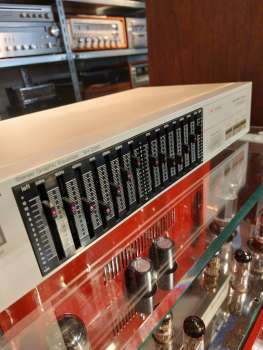 Preview: Technics SH-Z200 Equalizer in silber  2 x 7 Band Japan 1985