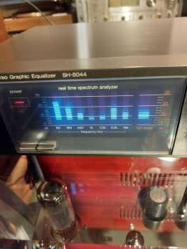 Preview: Technics SH-8044 Equalizer mit Spectrum Analizer 2 x 7 Band Japan 1986