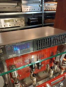 Preview: Technics SH-8044 Equalizer mit Spectrum Analizer 2 x 7 Band Japan 1986