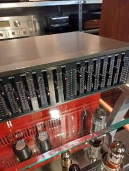 Technics SH-8044 Equalizer mit Spectrum Analizer 2 x 7 Band Japan 1986
