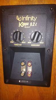 Infinity Kappa 8.2 i  MK II  Californische geflammte Eiche  von 1995
