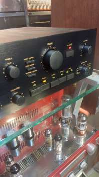 Preview: TEAC A-X75 MK II  Japan 1989 der Größte der Serie  Phono MM+MC