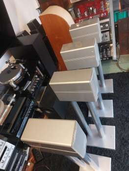 Preview: ELAC CL 305 4 Stück High End Lautsprecher mit Ständer Deutschland 1999