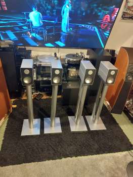 ELAC CL 305 4 Stück High End Lautsprecher mit Ständer Deutschland 1999