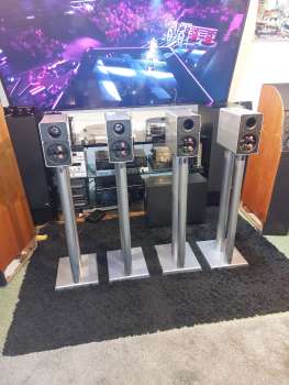 Preview: ELAC CL 305 4 Stück High End Lautsprecher mit Ständer Deutschland 1999