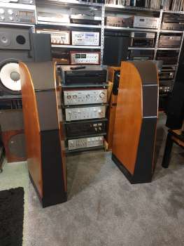 Preview: SYRIUS Type 1 High End Lautsprecher mit 5 SEAS Systemen 70er Jahre England