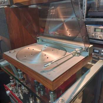 Preview: Bang und Olufsen Beogram 1203 Teak, Vollautomat Plattenspieler mit SP 10 und OVP !