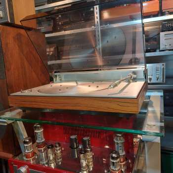 Preview: Bang und Olufsen Beogram 1203 Teak, Vollautomat Plattenspieler mit SP 10 und OVP !