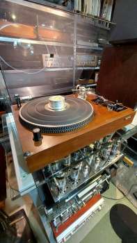 ROTEL RP-3000 Direct drive Echtholz 70ger Jahre