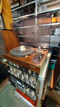 Preview: ROTEL RP-3000 Direct drive Echtholz 70ger Jahre