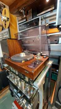 ROTEL RP-3000 Direct drive Echtholz 70ger Jahre