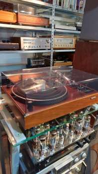 ROTEL RP-3000 Direct drive Echtholz 70ger Jahre