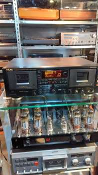 Preview: TEAC  W-6000 R High End Tape mit 2 x Aufnahme + Autoreverse, Pitch, Dolby B+C HX-Pro