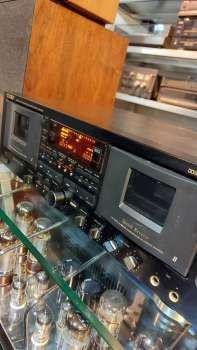 Preview: TEAC  W-6000 R High End Tape mit 2 x Aufnahme + Autoreverse, Pitch, Dolby B+C HX-Pro
