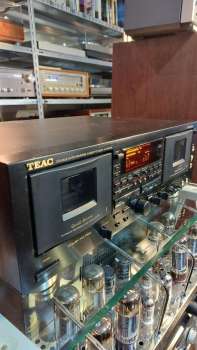 Preview: TEAC  W-6000 R High End Tape mit 2 x Aufnahme + Autoreverse, Pitch, Dolby B+C HX-Pro