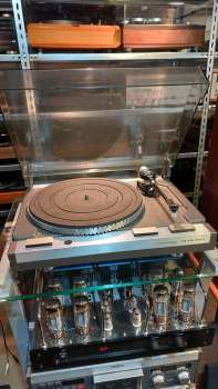 Preview: THORENS TD 115 MK III mit 3-speed 33,45+78 rpm, von 1981 Strobo, Endabschaltung