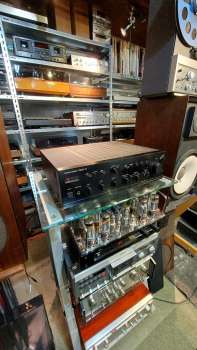 Harman Kardon hk 655 Vxi Verstärker in schwarz  Phono MM+MC