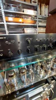 Harman Kardon hk 655 Vxi Verstärker in schwarz  Phono MM+MC