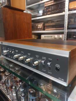 DUAL CV 60 mit Holzgehäuse aus 1974