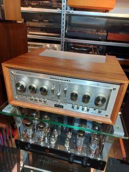 Preview: Marantz 1152 DC  Verstärker Bolide im woodcase  Japan 1979