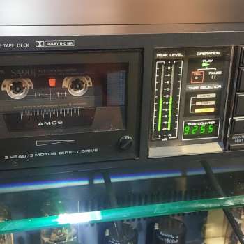 ONKYO  TA-2066 Tapedeck 3 Kopf 3 DD- Motoren Dolby B+C Japan 1984  7 Kg