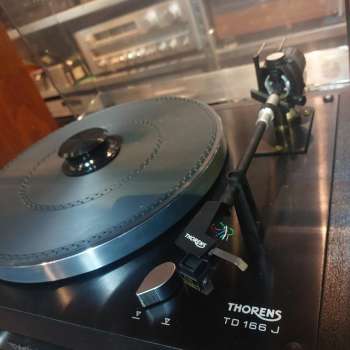 Preview: THORENS TD 166 J mit ELAC 794 BM mit TA TP 11 in schwarz Schweiz 1979