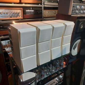 Bang und Olufsen CX 100 Alu weis Metall Design Lautsprecher 2/4 Stück