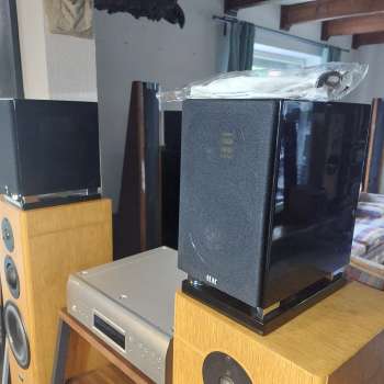 Preview: DYNAUDIO audience 52 Lautsprecher Dänemark 2001 in schwarz