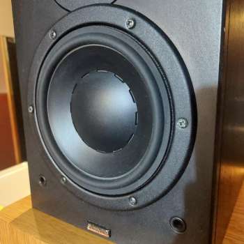 DYNAUDIO audience 52 Lautsprecher Dänemark 2001 in schwarz