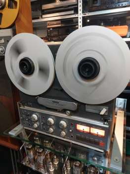 Preview: REVOX  B 77  2-Spur Tonband 3-Kopf  mit AKAI NAB und Alu Spulen