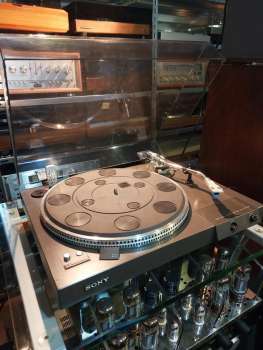 Preview: SONY PS-X4 Plattenspieler Japan 1978 11Kg ! mit XL-20 + Headshell SH-135