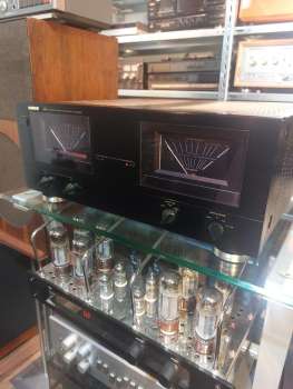 Preview: UHER UMA 2000 Endstuife mit VU-Meter 22Kg absolute Spitzenklasse IV  1993