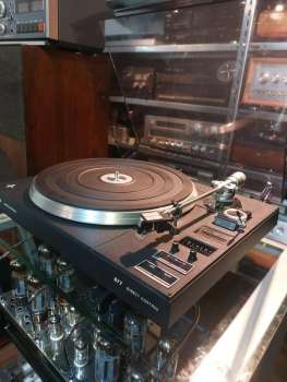 Preview: Philips AF 877 Plattenspieler von 1979 Sensortasten Halbautomat PLL Quartz