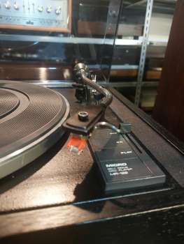 Preview: Micro Seiki  MR 122 Plattenspieler Japan 1974 in schwarz
