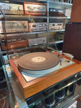 Preview: LENCO B 55 Schweiz 1974 Reibrad 4-speed + Pitch Haube neu