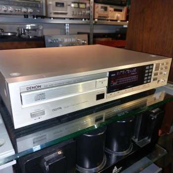 DENON DCD-1500 CD-Player Burr-Brown D/A Wandlern silber Japan 1987 mit Fernbedienung