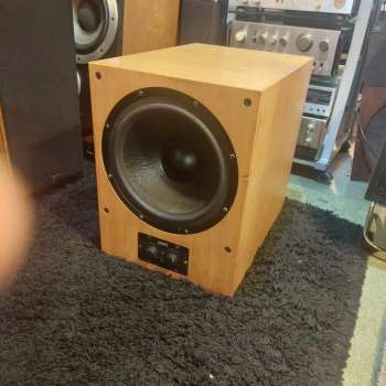 Preview: NUBERT AW-900 nuLine mit SM-250 aktiver Bass Subwoofer Buche Gehäuse