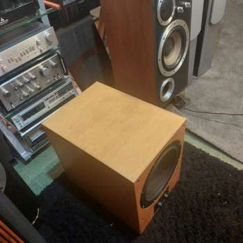 Preview: NUBERT AW-900 nuLine mit SM-250 aktiver Bass Subwoofer Buche Gehäuse