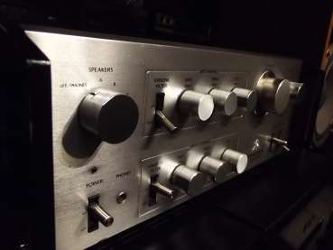 Preview: Mitsubishi DA-P10 legendärer Vorverstärker mit Griffen 2 x Phono