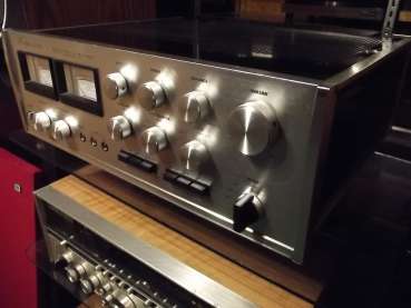 Preview: Accuphase E-202 KENSONIC Verstärker VU-Meter Phono MM+MC Mos fet  70ger Jahre