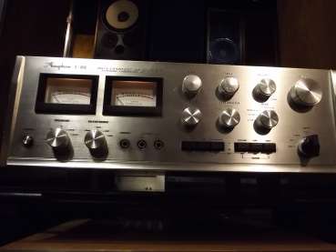 Preview: Accuphase E-202 KENSONIC Verstärker VU-Meter Phono MM+MC Mos fet  70ger Jahre