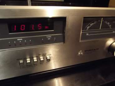 Preview: MITSUBISHI DA-F20 Trommelskala Tuner analog + digital High-End 70ger Jahre