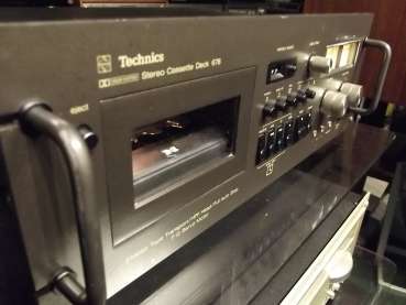 Preview: TECHNICS RS 678 Tape Deck mit Griffen Bolide der frühen 80ger