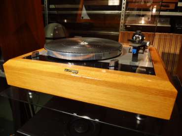 Preview: Thorens TD 160 Holz 70ger Jahre dicke Achse Buche Vollholz Stanton 500