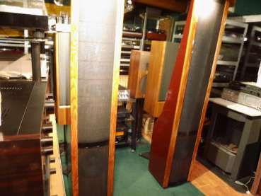 Martin Logan Sequel II German DG-Version Elektrostaten weinrot USA 1989