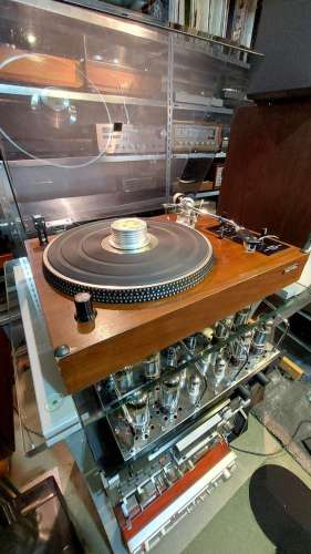 ROTEL RP-3000 Direct drive Echtholz 70ger Jahre